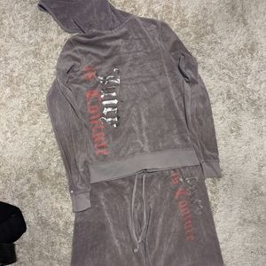 Juicy Couture Tracksuit, Grey.